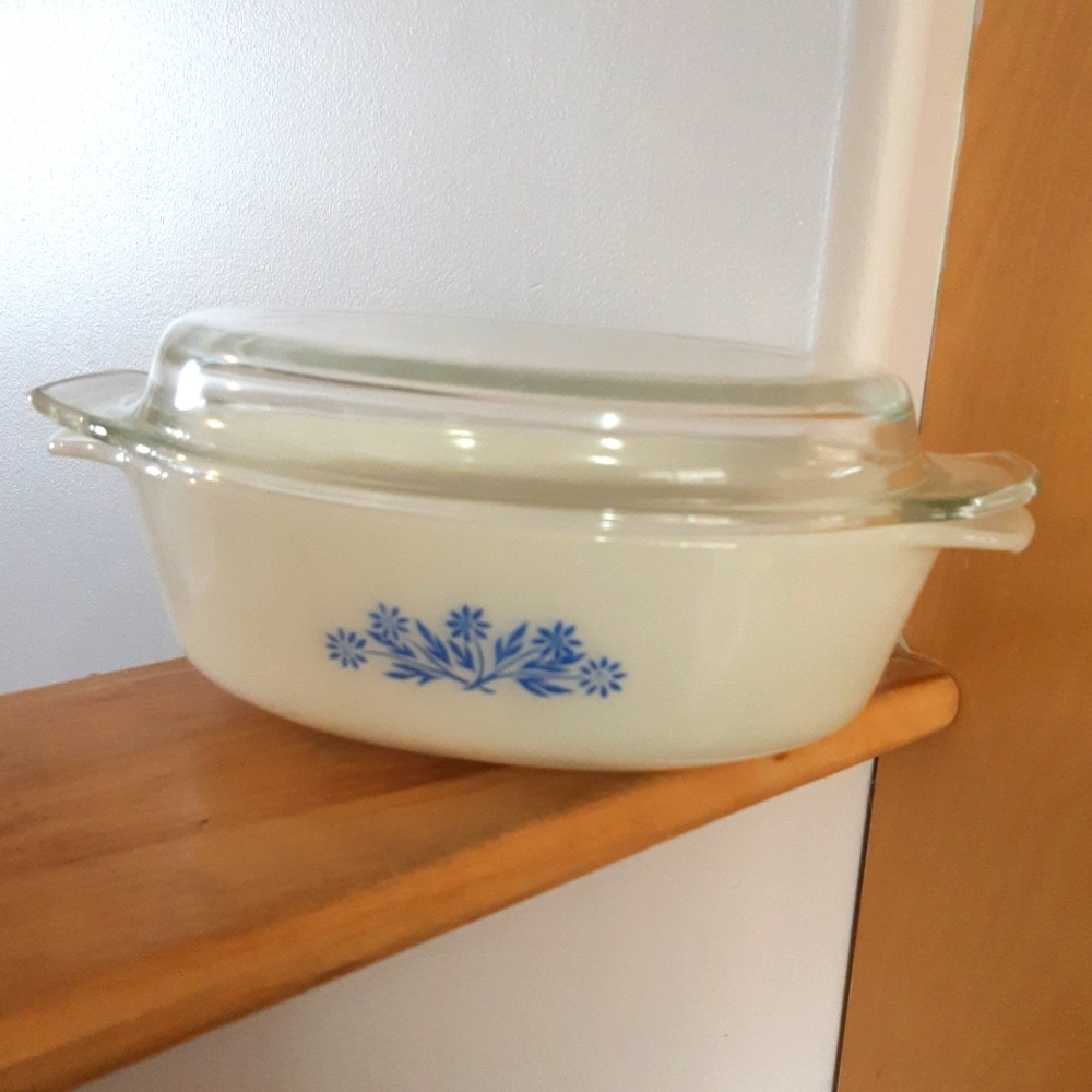 Vintage Cornflower Anchor Hocking